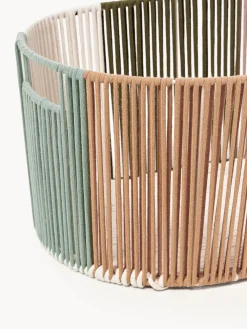 Cesta de ropa artesanal de cuerda Gabe