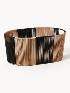 Cesta de ropa artesanal de cuerda Gabe