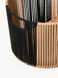 Cesta de ropa artesanal de cuerda Gabe