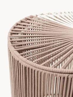 Cesta de ropa doble artesanal de cuerda Gabe