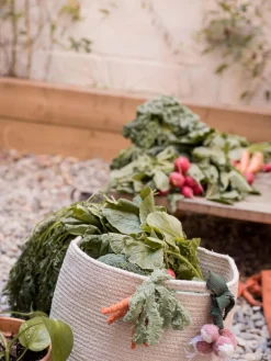 Cesta infantil artesanal Veggies