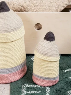 Cesta infantil artesanal Pencil, 30 cm