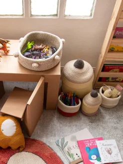 Cesta infantil artesanal Pencil, 30 cm