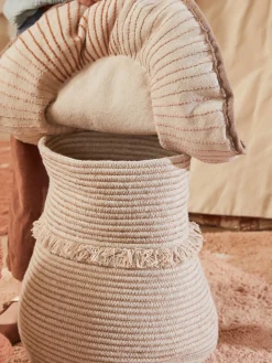 Cesta infantil con cojín Mushroom, 2 uds.