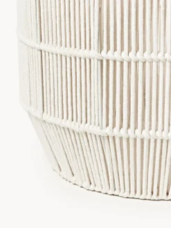 Cestas de ropa artesanales de cuerda, 2 uds.