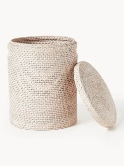 Cestas de ropa con tapa Lurdes, 2 uds.