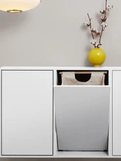 Cesto para la ropa Brilliant White para colgar