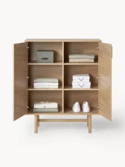 Chiffonnier de madera de roble Diana