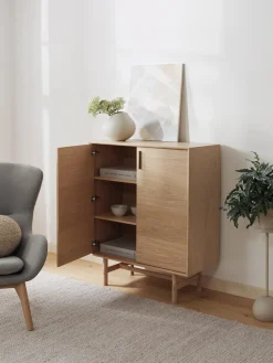 Chiffonnier de madera de roble Diana