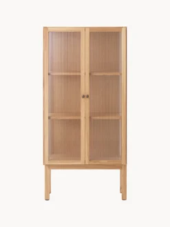 Chiffonnier de madera de roble Curiosity