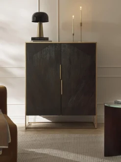 Chiffonnier de madera maciza de mango Harry