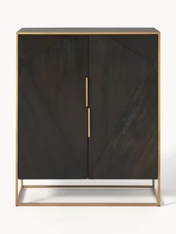 Chiffonnier de madera maciza de mango Harry