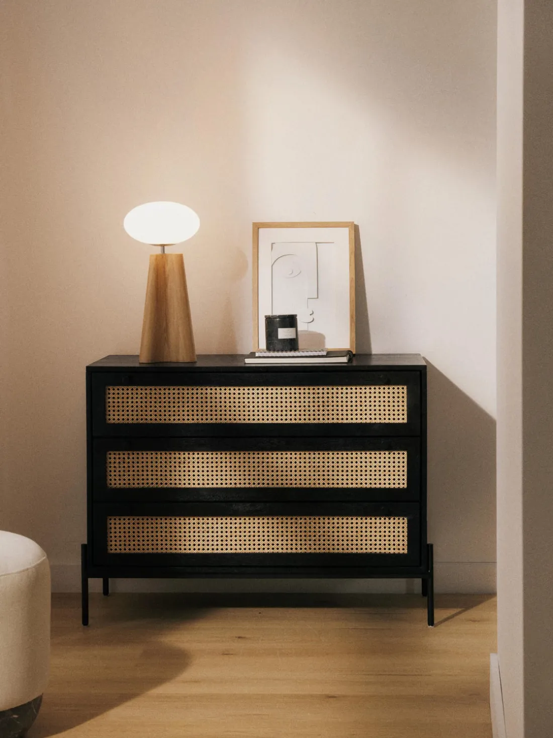 Cómoda con tejido vienés Vienna