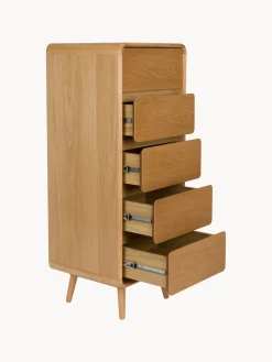 Cómoda de madera de fresno Rise