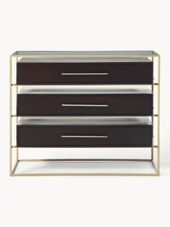 Cómoda de madera de mango Lyle