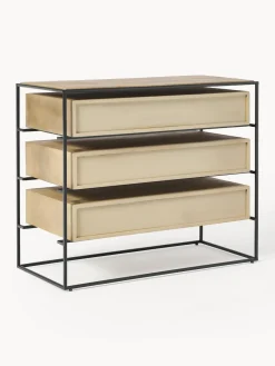 Cómoda de madera de mango Lyle