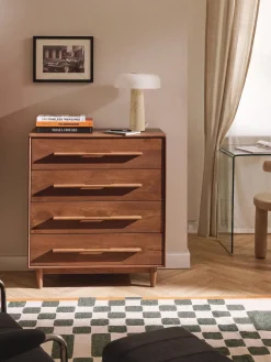 Cómoda de madera de mango Paul