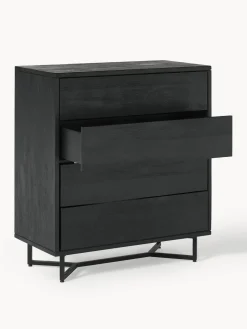 Cómoda de madera de mango Luca