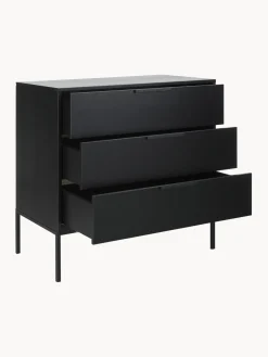 Cómoda de madera de pino Adam