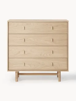 Cómoda de madera de roble Diana