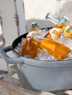 Cocotte ovalada de hierro fundido Signature Collection