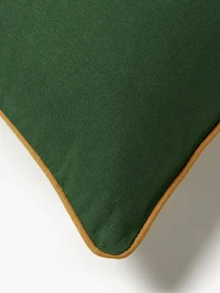 Cojín artesanal con decoración empenachada Cleo