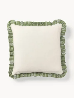 Cojín artesanal con ribete Mako