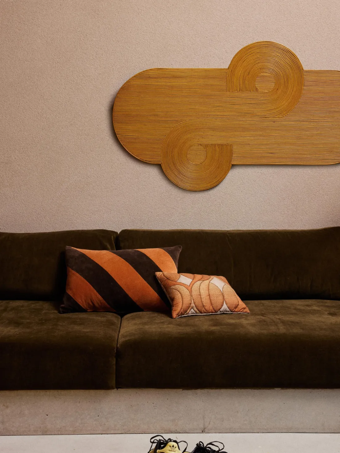 Cojín artesanal de algodón September