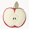 Cojín artesanal de algodón Apple