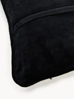 Cojín artesanal de lana Lips Hush