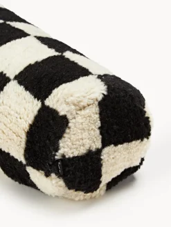 Cojín artesanal de lana Statement