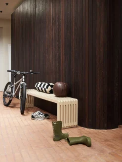 Cojín artesanal de lana Statement