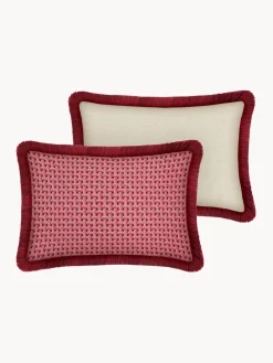Cojín artesanal para exterior Janis