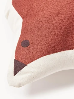 Cojín bordado de algodón ecológico Swif Bird