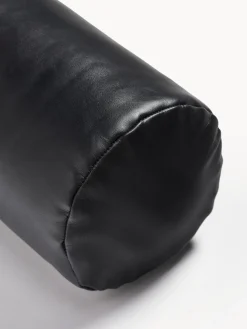 Cojín cervical artesanal de cuero