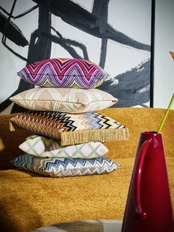 Cojín con flecos Margot