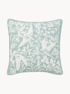 Cojín de algodón con diseño folk Rosley