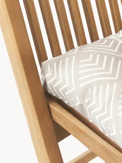 Cojín de asiento de exterior con estampado gráfico Milano