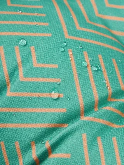 Cojín de asiento de exterior con estampado gráfico Milano