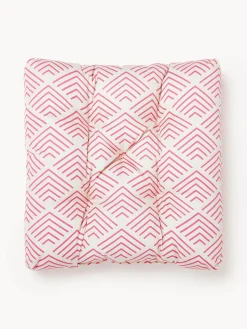 Cojín de asiento de exterior con estampado gráfico Milano