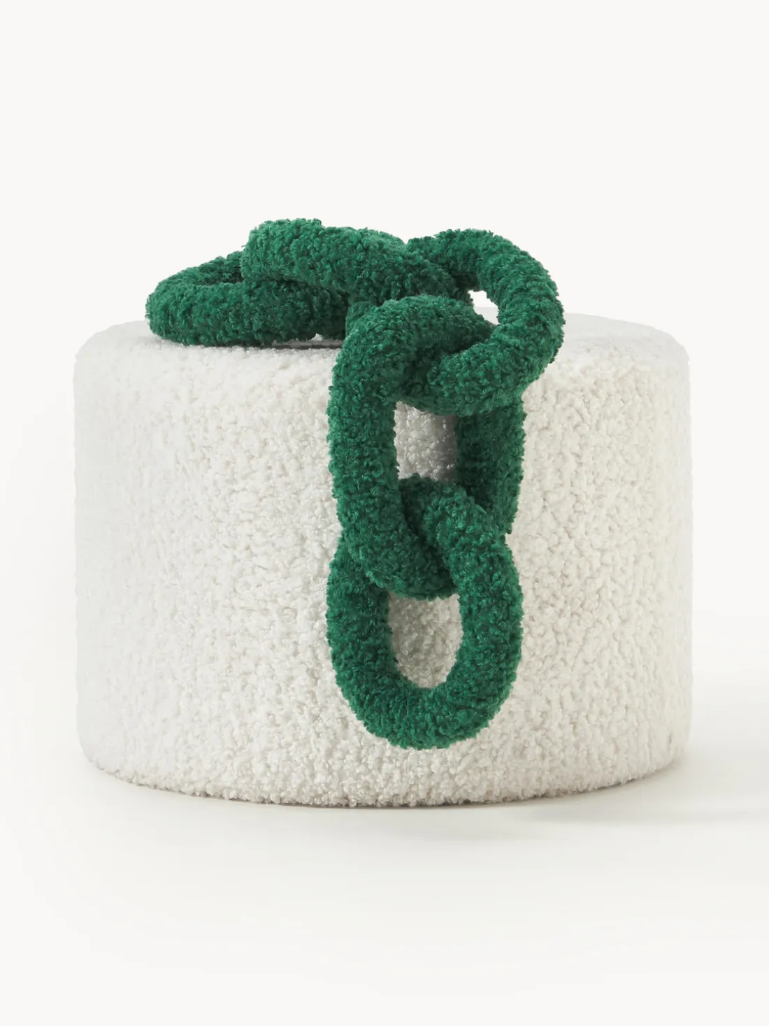 Cojín de borreguillo Chain Dotty