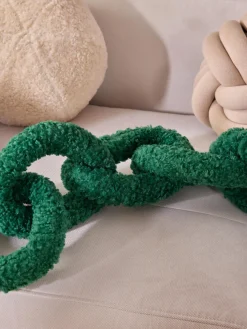 Cojín de borreguillo Chain Dotty