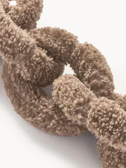 Cojín de borreguillo Chain Dotty