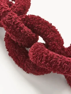 Cojín de borreguillo Chain Dotty