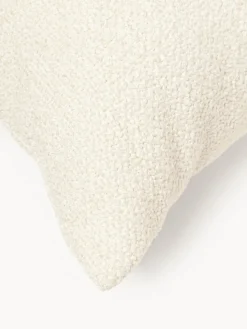 Cojín de exterior en tejido bouclé Alka