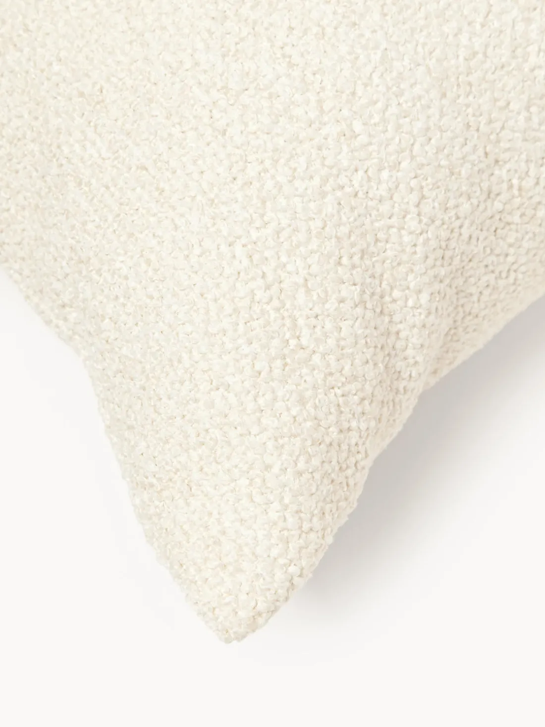 Cojín de exterior en tejido bouclé Alka