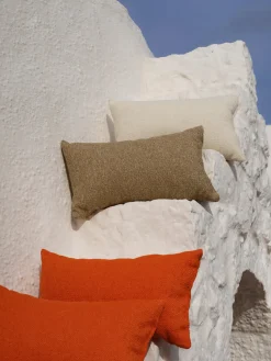 Cojín de exterior en tejido bouclé Alka