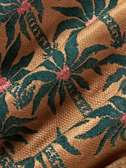 Cojín de exterior reversible artesanal Laura & Jackie