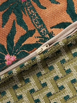 Cojín de exterior reversible artesanal Laura & Janis