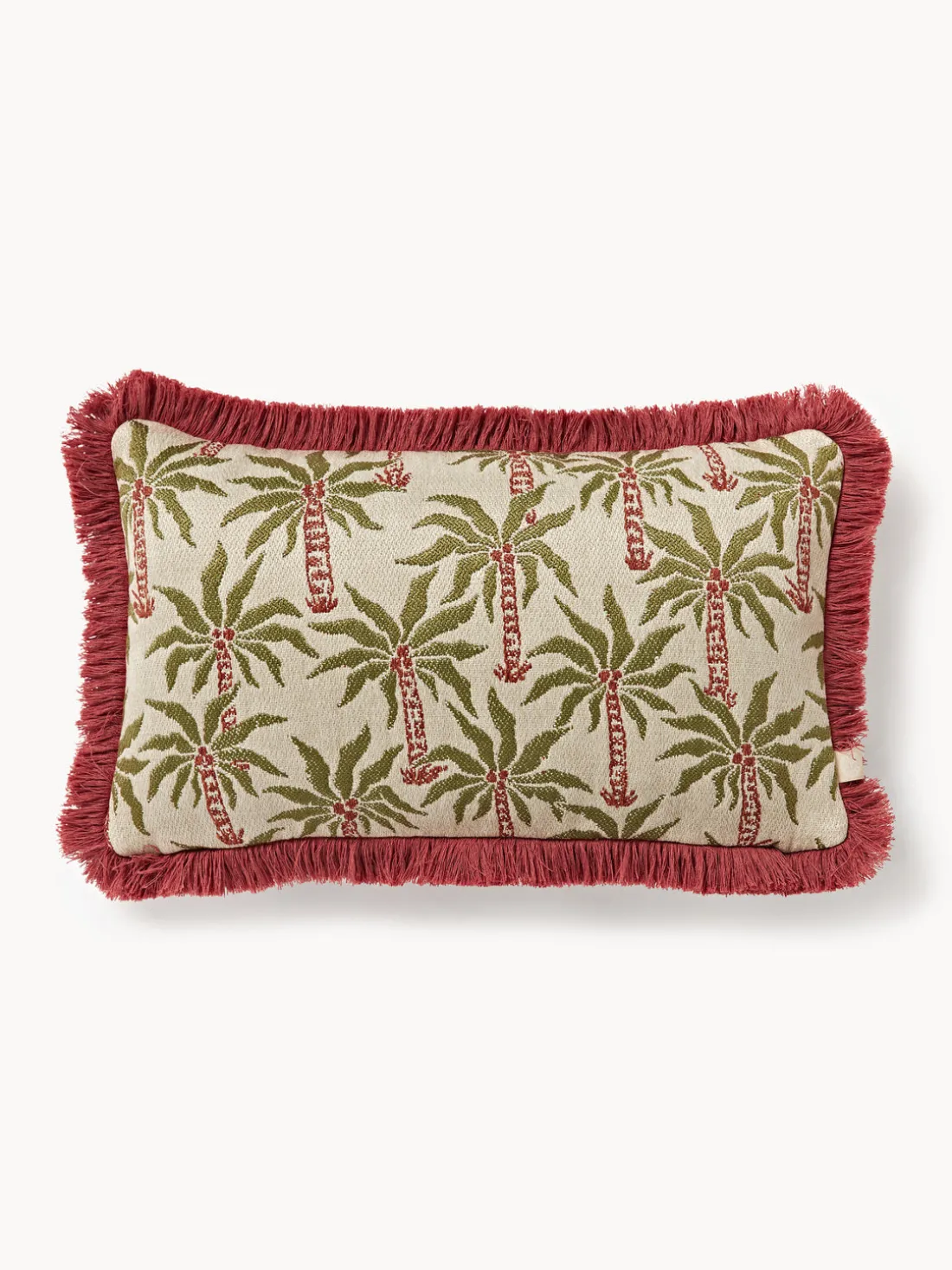 Cojín de exterior reversible artesanal Laura & Maya